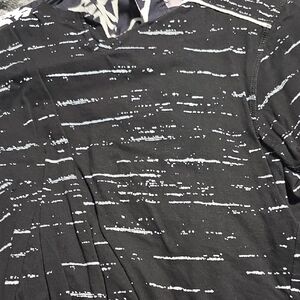 Men's Black Patterned Shirt